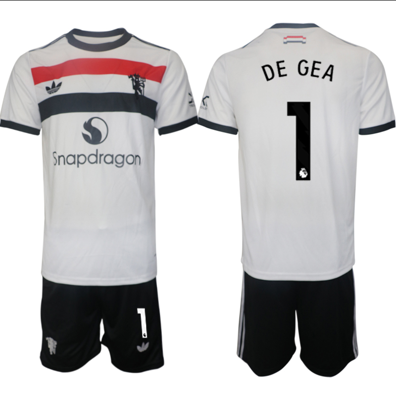 Men 2024-2025 Club Manchester United away white #1 Soccer Jersey->manchester united jersey->Soccer Club Jersey